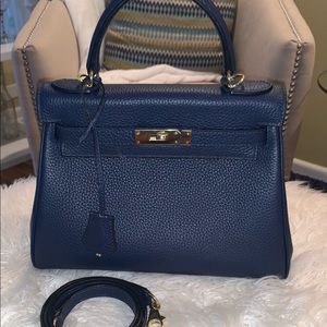 Navy Blue Satchel bag